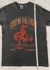 Bare Performance Nutrition Stay In The Fight Go One More BPN Shirt MD 20” X 28”