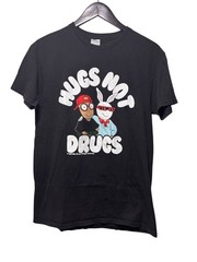 Vintage 2001 Arthur The Show Hugs Not Drugs T-shirt Adult Size Medium TV Promo