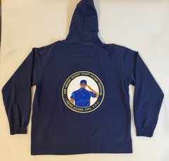 Grand Haven Coast Guard Festival Hoodie USCG – Navy Heavyweight Back Graphic XL