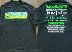 Sasquatch Music Festival 2006 NIN Bauhaus Tv On The Radio Band shirt VK08417