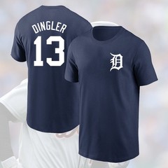 HOT!! Dillon Dingler #13 Detroit Tigers 2025 Name & Number Fan Gifts