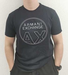 Armani Exchange Men’s AX LOGO Print T-Shirt – Various Colours – S M L XL XXL
