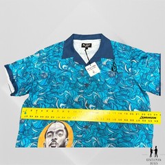 Art Drip Studios Nipsey Hussle Graffiti Print Camp shirt unisex soft L Large