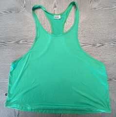 Tulio Tank Top Muscle Sexy Clubwear Sz. Large Green