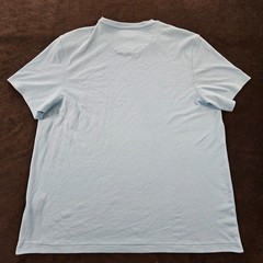 Alfani Stretch Blue Short Sleeve Cotton Blend T-Shirt Men’s 2XL