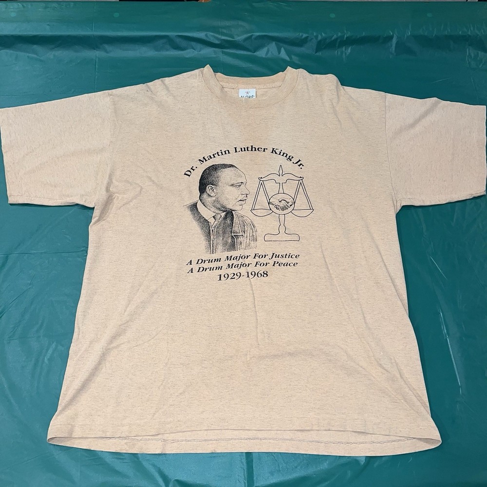 Vintage 90s MLK & Rosa Parks Tribute T-Shirt Size XL