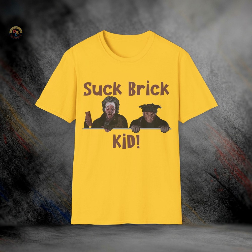 Suck Brick Kid Home Alone T-Shirt | Softstyle Tee