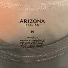 Arizona Jean Co Men’s M Gray/Pink Tie-Dye Graphic Crew Neck T-Shirt “We Are”