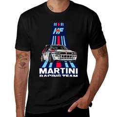 MARTINI RACING TEAM LANCIA HF RALLY T-SHIRT MEN’S SPORT RACING T-SHIRT