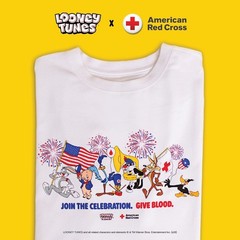 NEW Looney Tunes + American Red Cross LARGE T-Shirt SEALED Size L 2026 LIMITED