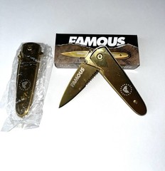 Famous Stars And Straps Patch Lanyard And Knife Set Travis Barker Blink 182 Y2K