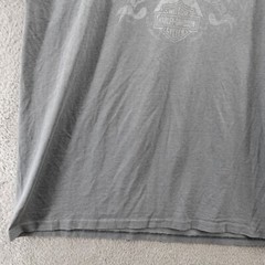 Harley Davidson Shirt Adult 2XL XXL Gray Motorcycle Eagle Birmingham AL Men’s
