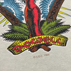 Vintage SOC 1996 Powell Pa’oa Ka Pele Hawaii Skate Tee T-Shirt Tultex L