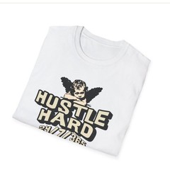 Unisex Softstyle T-Shirt Hustle Hard 24/7/365