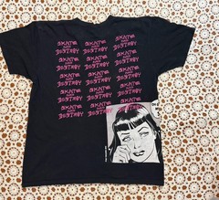 Supreme x Thrasher Boyfriend T shirt pink graphic 2017 Collection Worn Gruge Xl