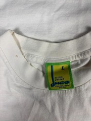 VTG Y2K Authentic JNCO Jeans Wear Shirt Single Stitch Graphic Front Back LG