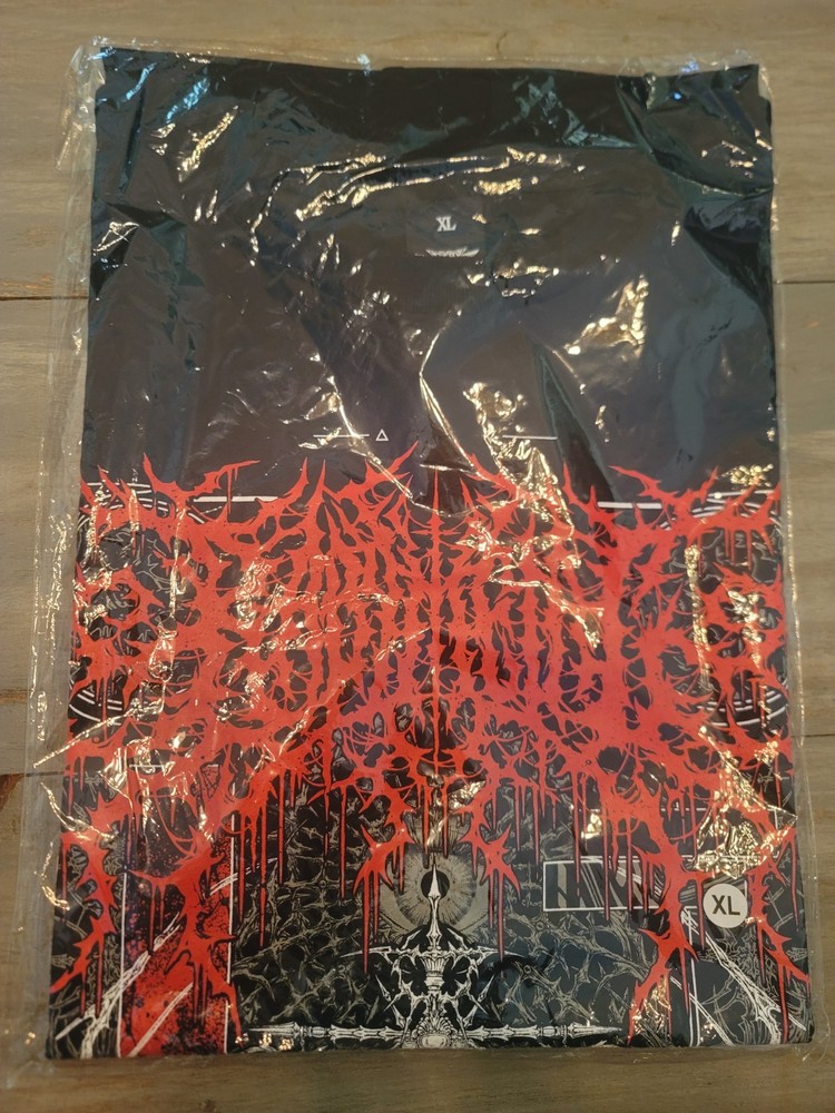 BABYMETAL Crimson Rule Shirt T-Shirt Tee Size XL Fox Fest 2024 New Unopened