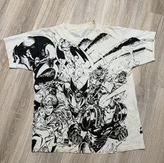 Rare Vintage 1993 X-Men/Avengers aop si Large see measurements and flaws