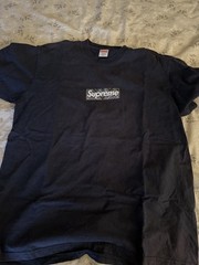 Supreme Black Bandanna Box Logo Tee FW19 (Size Small + Size Large)