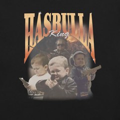 Hasbulla KING T-Shirt | Gift For Men | UFC MMA Training Shirt | 100% Cotton