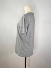 Converse Crew T-Shirt ALL STAR CHUCK TAYLOR Light Gray Size L age 12-13