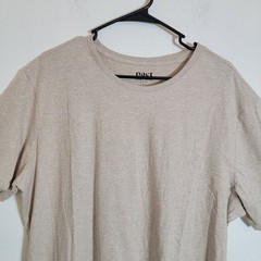 Pact Lux Essential Classic Fit Large 100% Organic Cotton Nickel Grey Crew Neck