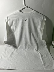 Jordan T Shirt Size Large Mens White MJ Dot Graphic $48