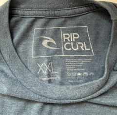 Rip Curl Short Sleeve T Shirt Blue Heather (2XLStandard Fit)