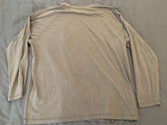 RIDGECUT TOUGHWEAR 2X-LARGE MEN’S LONG SLEEVE THERMAL GRAY POCKET