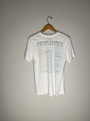 Imagine Dragons Evolve Tour 2018 Vintage T-Shirt Medium – White Concert Tee