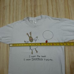 Vintage Hallmark Shoebox Greetings Bunny Single Stitch T Shirt Made in USA L