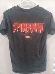 Spiderman Ride Shirt Mens small Universal Studios Marvel Double Sided Graphic