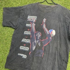 Vintage Nike Michael Air Jordan Shirt Mens XL Slam Dunk Y2K Tag Black Rare Bulls