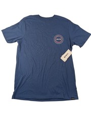 Hurley Men’s Size Small Everyday Whirlpool Short Sleeve Tee T-Shirt Blue NWT