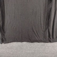 District Custom Ink Men’s Team Indy T-Shirt Large Long Sleeve Black Crew Neck
