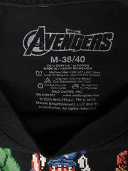 Marvel Avengers Keepin’ The Streets Safe Black T-Shirt (Size M 38-40 Medium) MCU