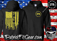 Hoodie,Gun Flag,We The People,1776,Gun Rights,Molon Labe,American Patriot,2A,