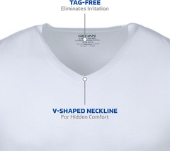 Gildan Men’S V-Neck T-Shirts, Multipack, Style G1103