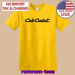 Cub Cadet Tractor Yellow Size S-5XL