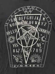 Blackcraft Cult T Shirt Mens Medium Black Ouija Occult Gothic Graphic Pentagram