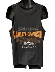 Harley Davidson Men’s Full Burn Tank Top Black 3002880-CBLK