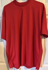 Cabelas T-Shirt Shirt Mens XL Red performance Outdoors Casual Men (6)