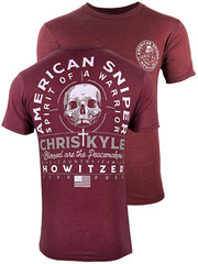 Howitzer Style Men’s T-Shirt Chris Kyle Trigger Military Grunt MFG