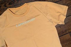 Dragon Ball Z Capsule Corp Orange Faded Graphic T-Shirt Men’s Size XL