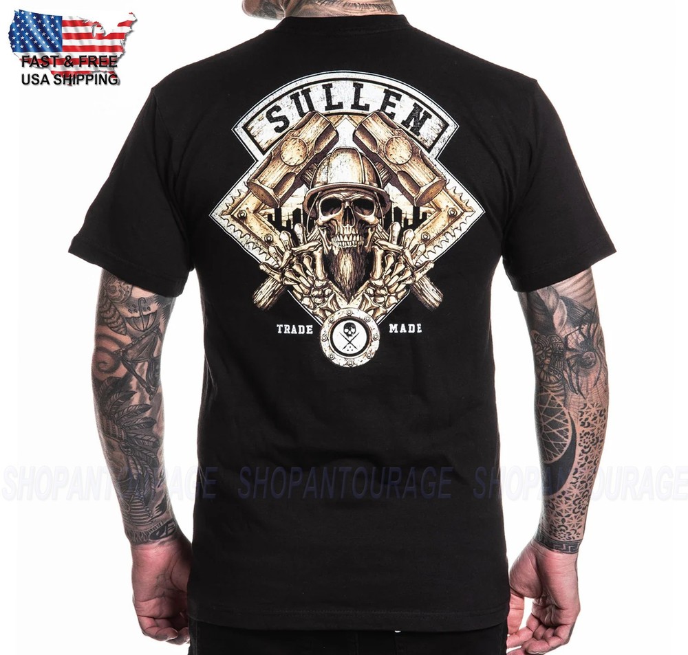 Sullen Art Collective Hard Work Standard Fit SCM8344 Short Sleeve Men`s T-shirt