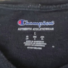 Champion Men’s Classic Jersey V-Neck T-Shirt Black Size Large -Casual Undershirt