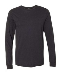 BELLA + CANVAS Heather CVC Long Sleeve Tee – 3501CVC