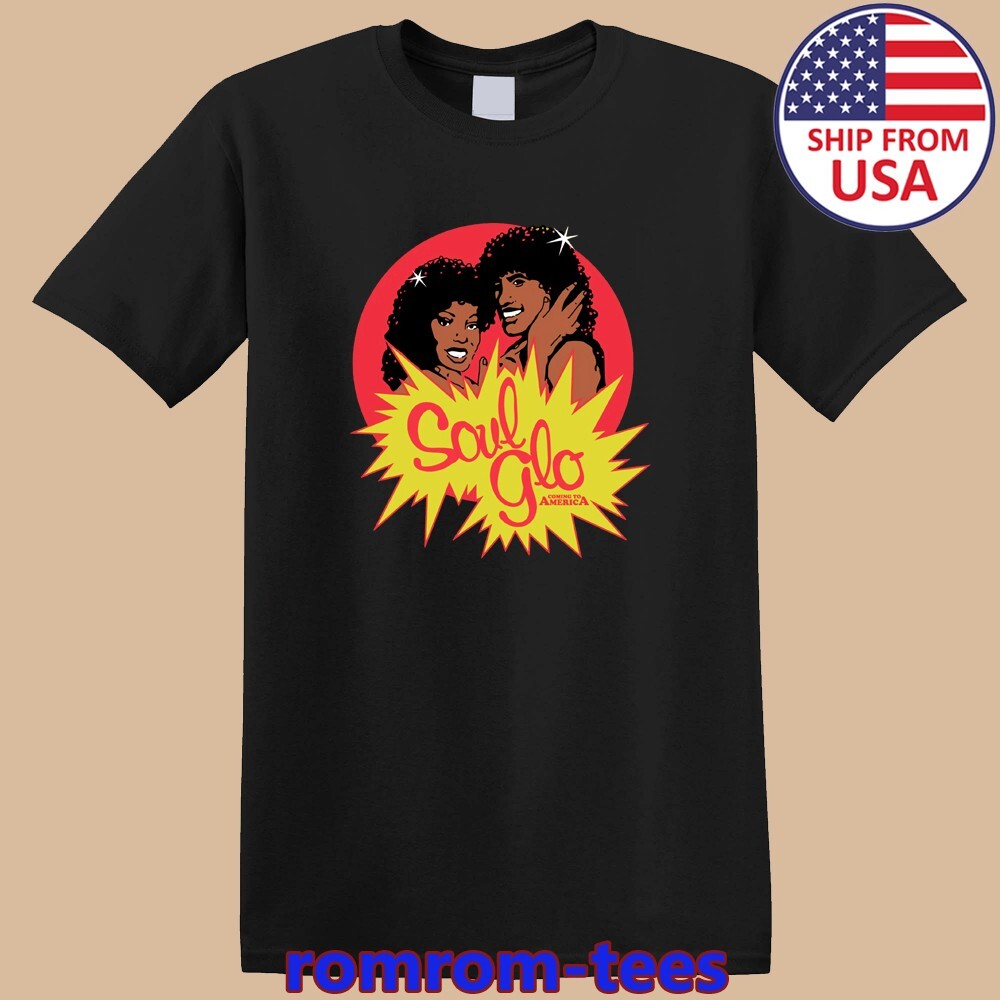 Soul Glo America Black Size S-5XL