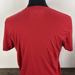 Cyberoptix D20 Dice Dungeon Master Large T-Shirt Red Hand Printed in Detroit USA