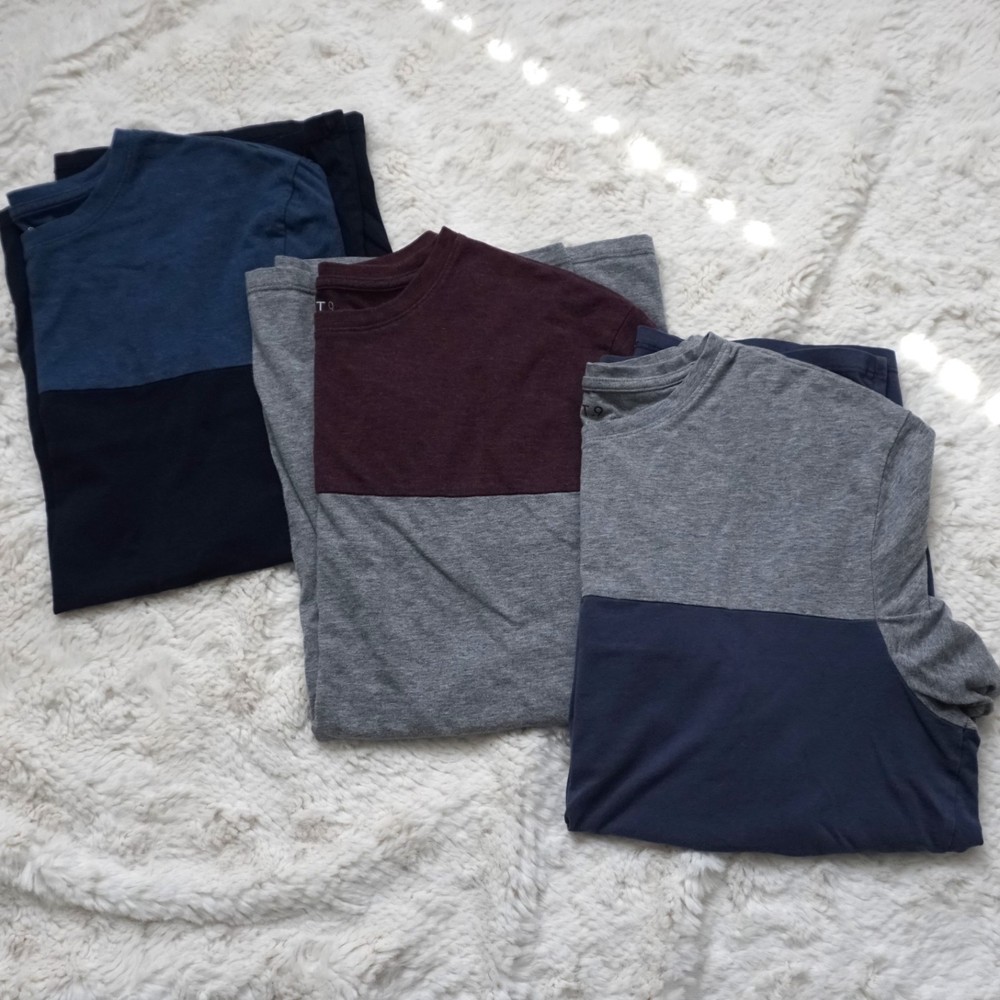 Apt. 9 Men’s Premier Flex Crew-Neck Short Sleeve T-Shirt Bundle Size L